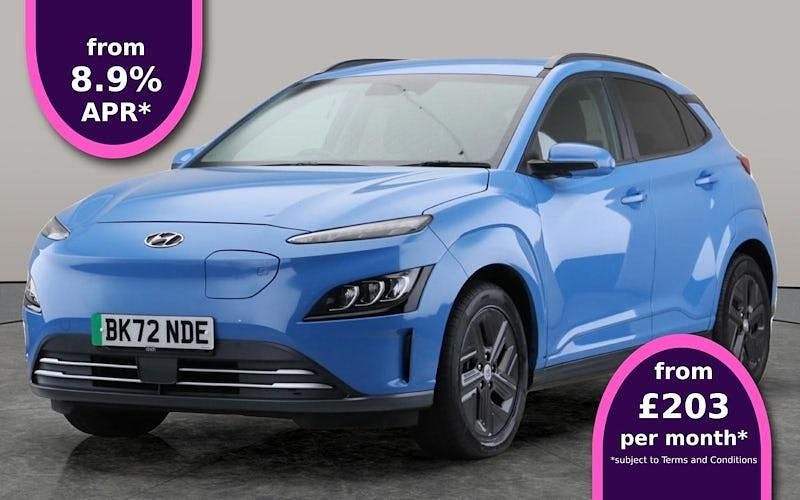 Blue Used 2022 Hyundai Kona Premium SUV | £14,845 (Fair price) - Image 1/3