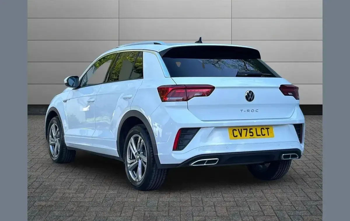 Used VW T-Roc R-line 150 HP (110 kW) 2025 White SUV
