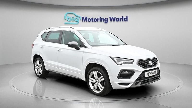 Used Seat Ateca FR 150 HP (110 kW) 2021 White SUV