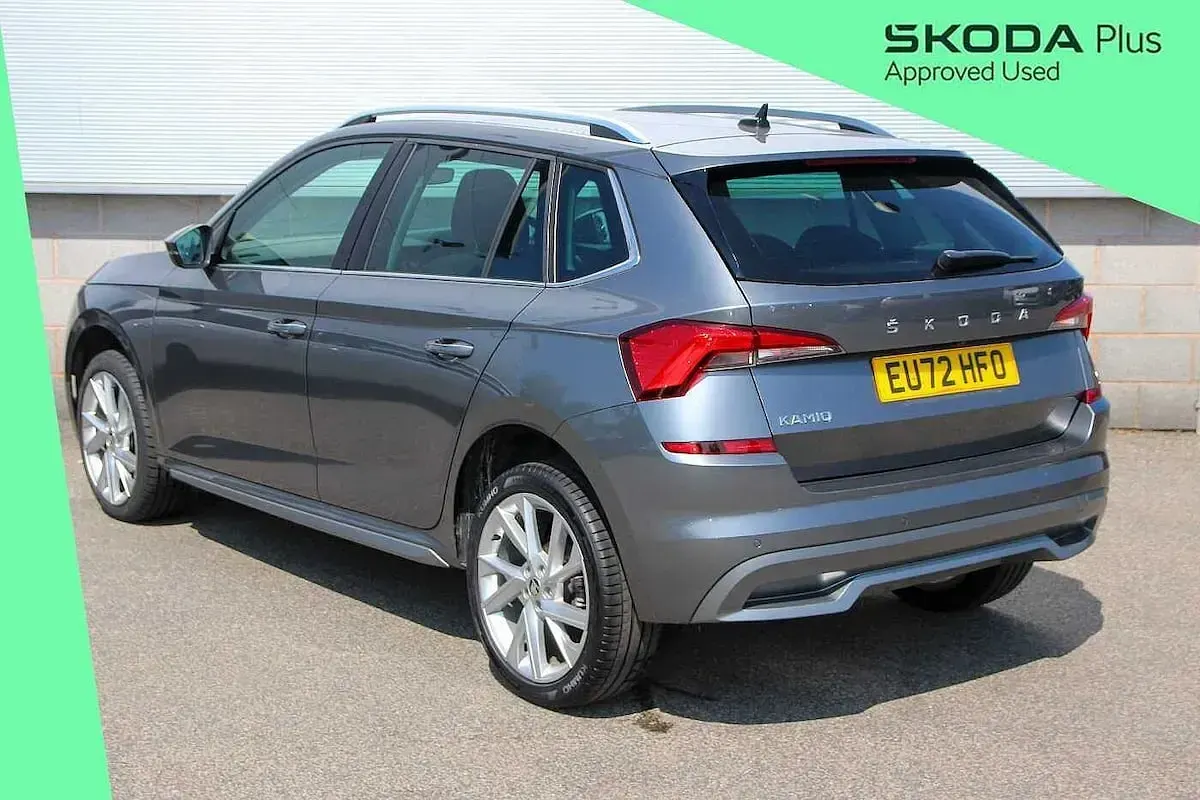 Used Skoda Kamiq SE L Executive 110 HP (80 kW) 2022 Graphite grey metallic SUV