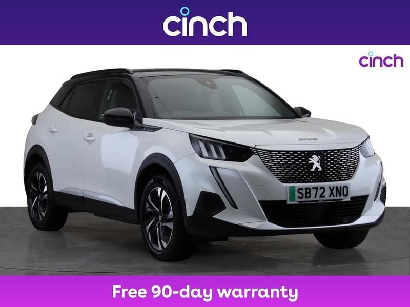 White Used 2023 Peugeot 2008 GTi SUV | £13,999 (Fair price) - Image 1/3