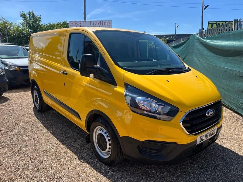 Yellow Used 2018 Ford Transit Custom Van | £8,995 (Expensive) - Image 1/4