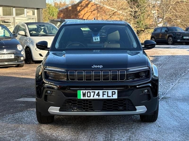 Black Used 2025 Jeep Avenger EV Summit SUV | £18,495 (Fair price) - Image 1/4