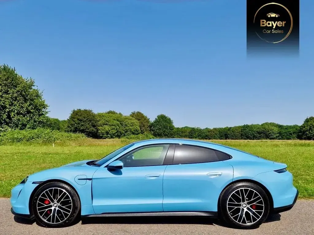 Used Porsche Taycan 419 kW (571 HP) 2020 Blue Sedan