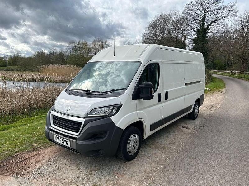 Used Peugeot Boxer 130 HP (95 kW) 2016 White Van