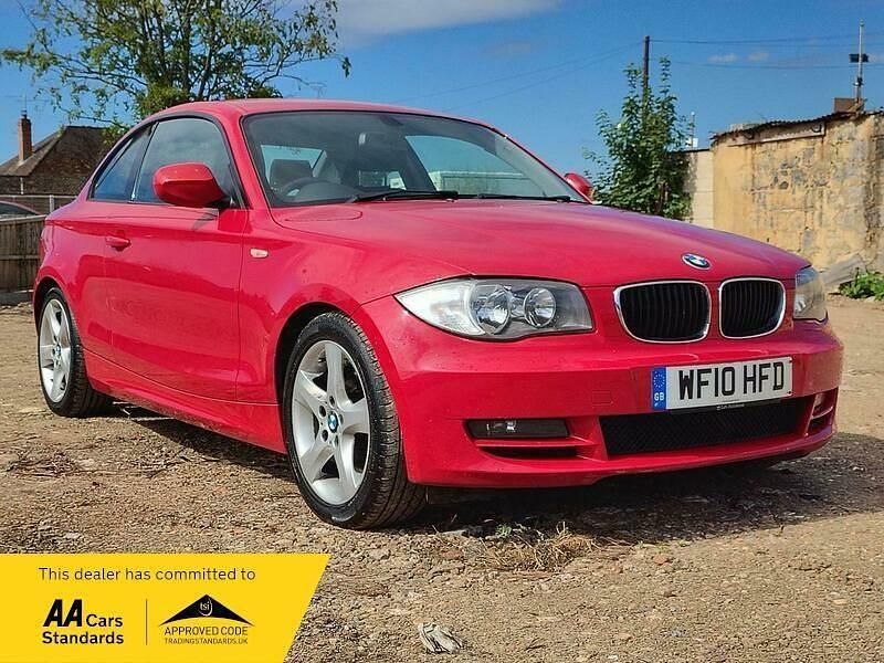 Red Used 2010 BMW 118 Coupé Impressive Coupe | £2,385 (Fair price) - Image 1/4