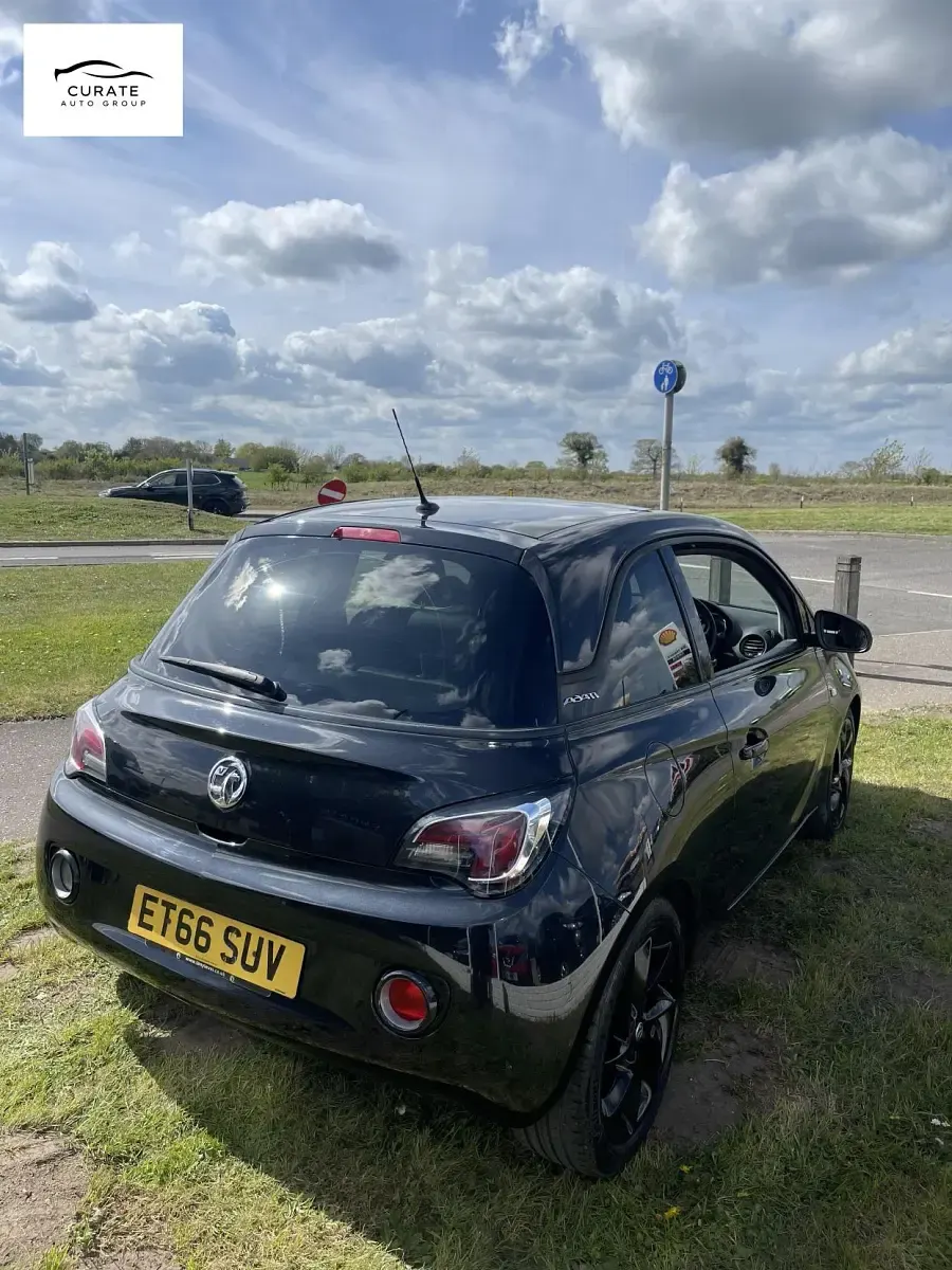 Used Vauxhall Adam S 70 HP (51 kW) 2017 Black Hatchback