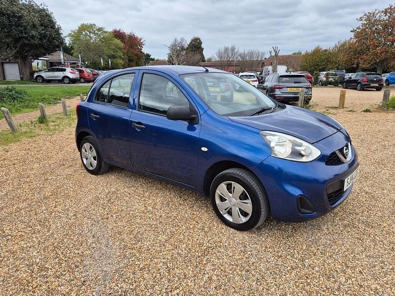 Used Nissan Micra Visia 80 HP (58 kW) 2014 Blue Hatchback