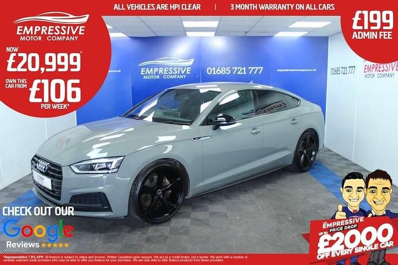Grey Used 2019 Audi A5 Black Edition Coupe | £20,999 (A bit pricey) - Image 1/4