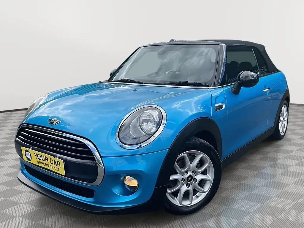Used Mini Cooper D Cabriolet 2016 Blue Cabriolet