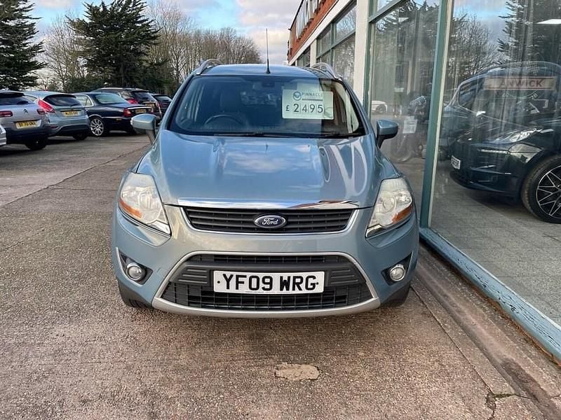 Used Ford Kuga Titanium 136 HP (100 kW) 2009 Blue SUV