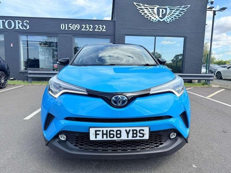 Used Toyota C-HR 122 HP (89 kW) 2019 Blue SUV