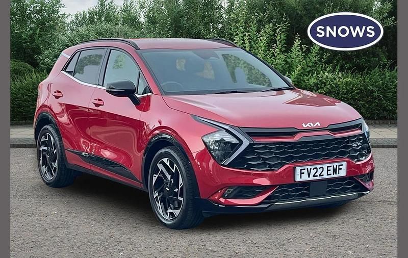 Used Kia Sportage GT-Line 180 HP (132 kW) 2022 Red SUV