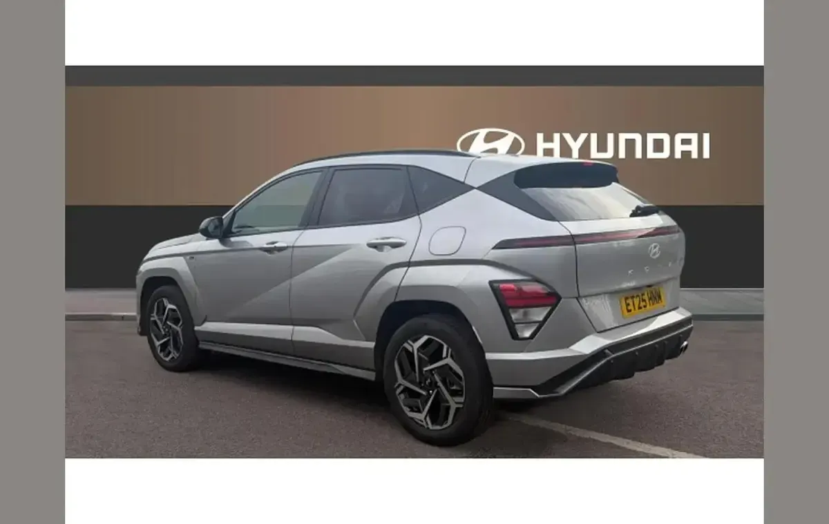 Used Hyundai Kona N Line 138 HP (101 kW) 2025 Silver SUV