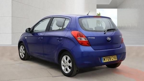 Used Hyundai i20 Comfort 101 HP (74 kW) 2009 Blue Hatchback
