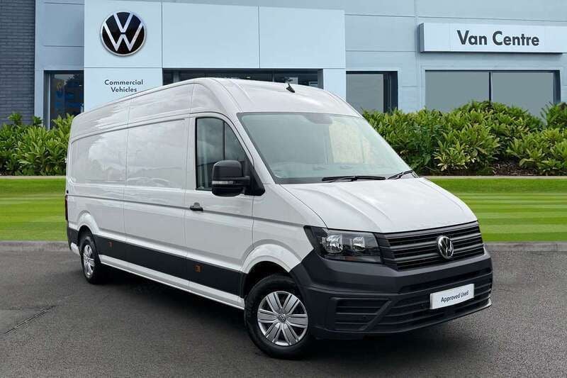 White Used 2024 VW Crafter Trendline Van | £26,989 (Good price) - Image 1/4