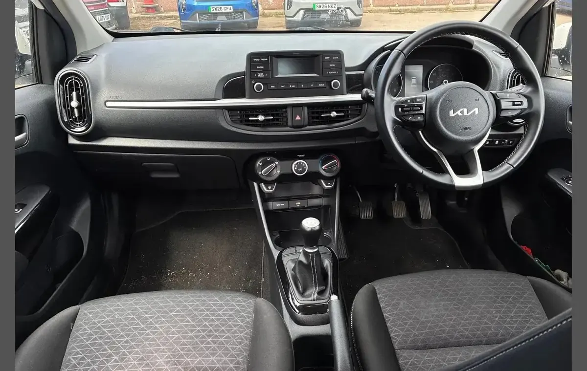 Used Kia Picanto 65 HP (47 kW) 2022 White Hatchback