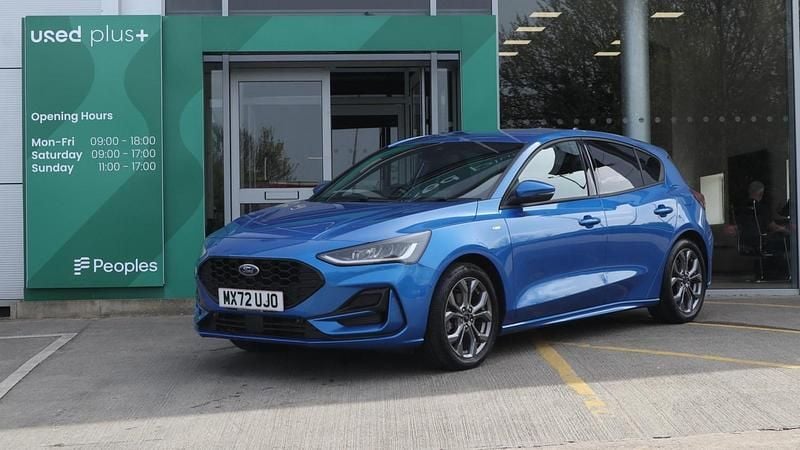 Used Ford Focus ST-Line 2022 Blue Hatchback
