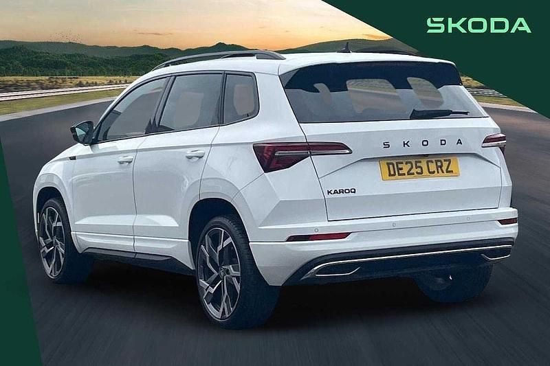 Used Skoda Karoq SportLine 147 HP (108 kW) 2025 White SUV