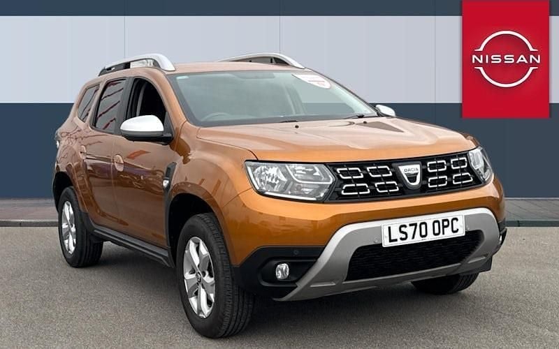 Used Dacia Duster Comfort 101 HP (74 kW) 2020 Orange SUV