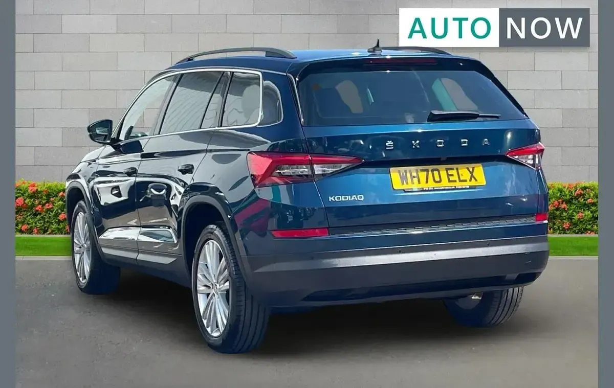Used Skoda Kodiaq SE L 150 HP (110 kW) 2020 Blue SUV