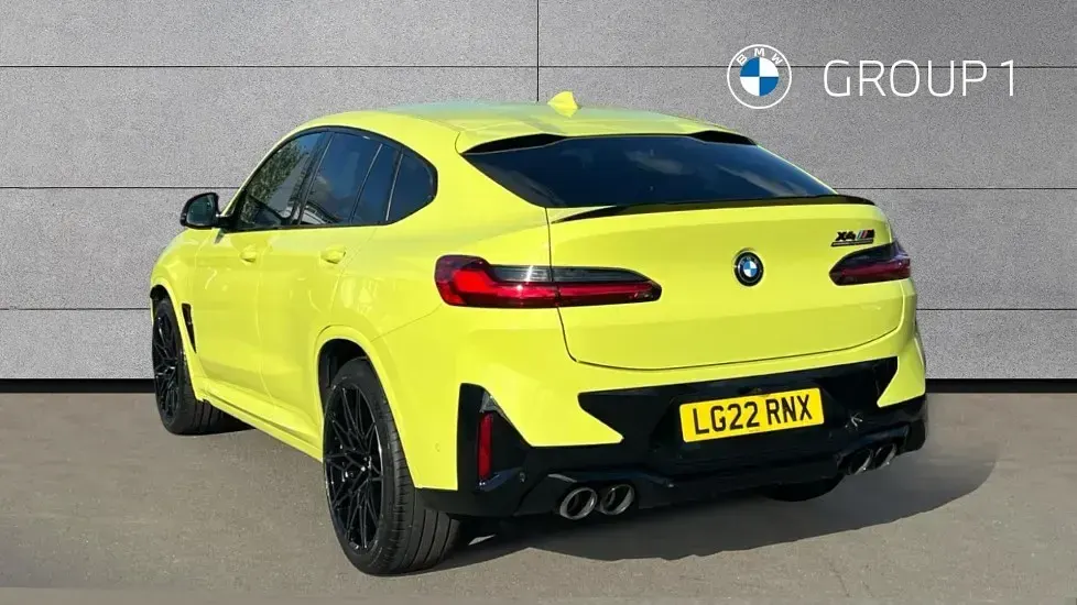 Used BMW X4 M Competition Edition 510 HP (375 kW) 2022 Yellow SUV