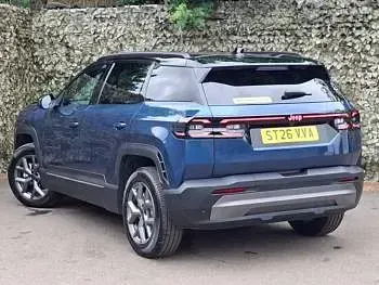 New Jeep Compass Summit 2026 Bicolour metallic  pacific blue with black roof SUV