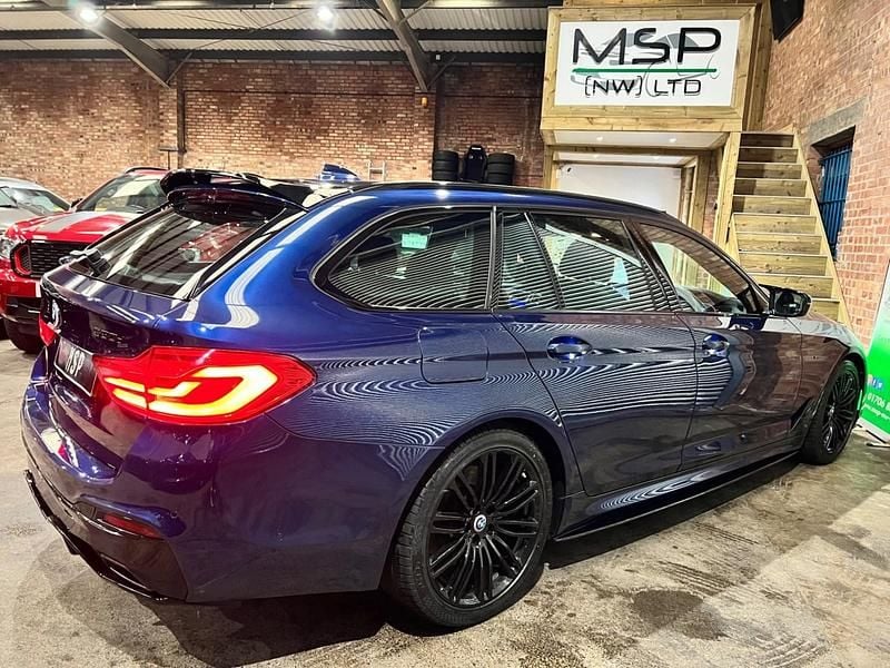 Used BMW 530 M Sport 2020 Blue Estate