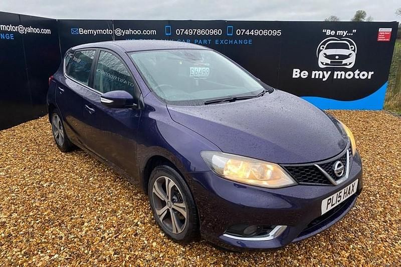 Used Nissan Pulsar Acenta 115 HP (84 kW) 2015 Blue Hatchback