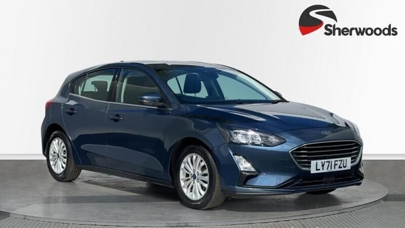 Blue Used 2022 Ford Focus Titanium Hatchback | £14,999 (Super price) - Image 1/4