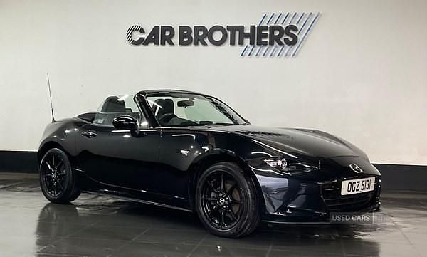 Used Mazda MX5 132 HP (97 kW) 2019 Black Cabriolet