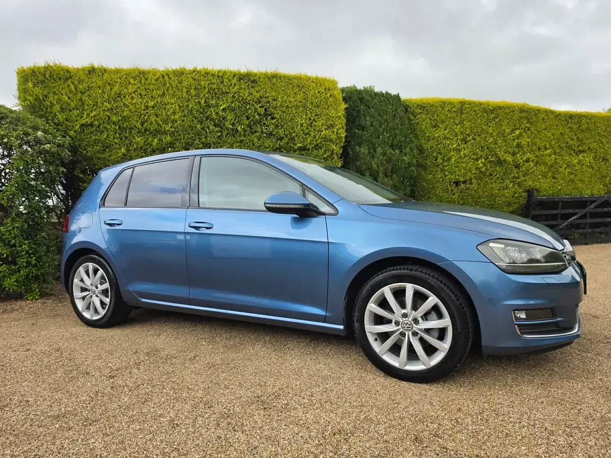 Used VW Golf VII Edition 2016 Blue Hatchback