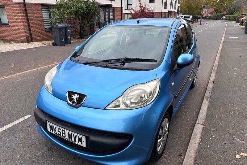 Blue Used 2008 Peugeot 107 Hatchback | £1,850 (Good price) - Image 1/1