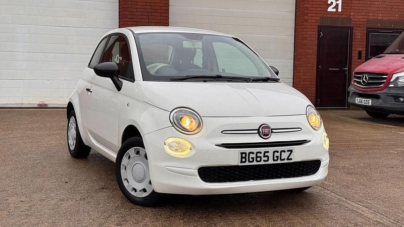Used Fiat 500 Pop 69 HP (50 kW) 2015 White Hatchback
