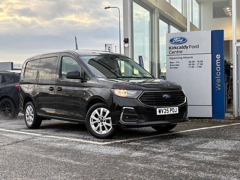 Black Used 2025 Ford Transit Connect Limited MPV | £23,495 (Fair price) - Image 1/4