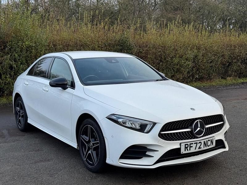 White Used 2022 Mercedes A250 Executive Sedan | £12,995 (Good price) - Image 1/4