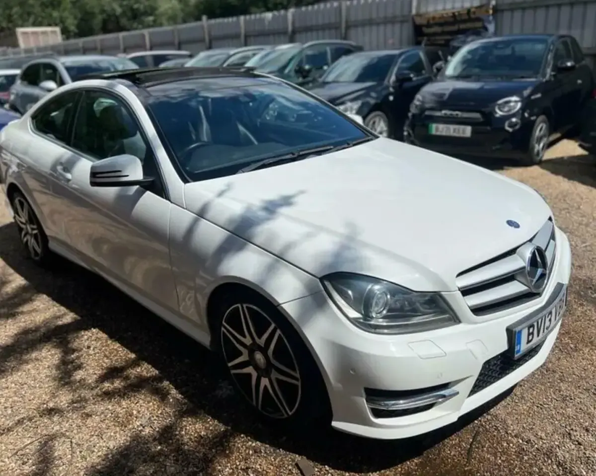 Used Mercedes C220 AMG 2013 White Coupe