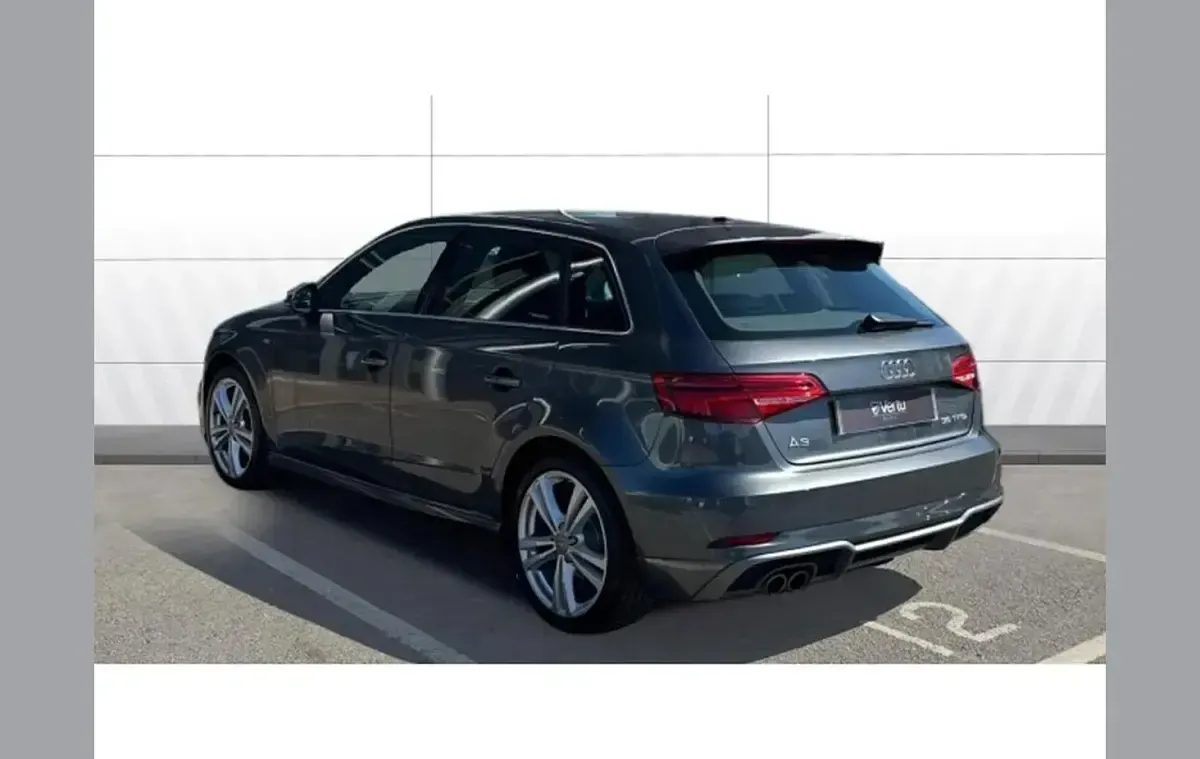 Used Audi A3 S-Line 187 HP (137 kW) 2020 Grey Sedan