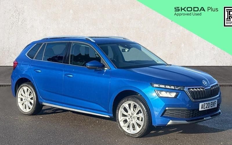 Blue Used 2020 Skoda Kamiq SE L SUV | £16,392 (Fair price) - Image 1/3