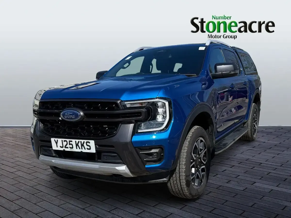 Used Ford Ranger Wildtrack 205 HP (150 kW) 2025 Blue Pickup