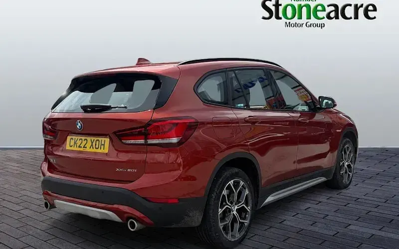 Used BMW X1 xLine 192 HP (141 kW) 2019 Orange SUV