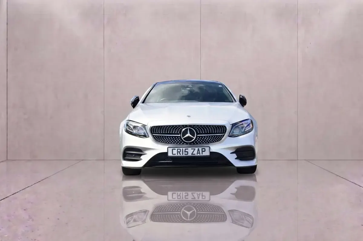 Used Mercedes E400 AMG Line Premium Plus 2018 Silver Coupe