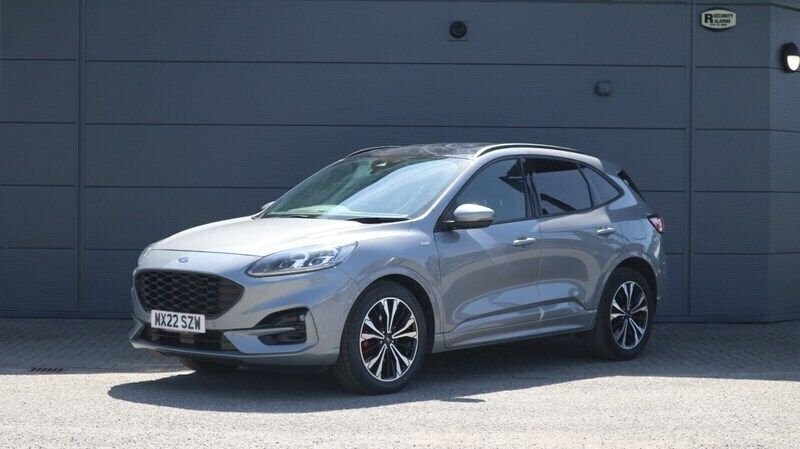 Silver Used 2022 Ford Kuga ST-Line X SUV | £20,293 (Fair price) - Image 1/3