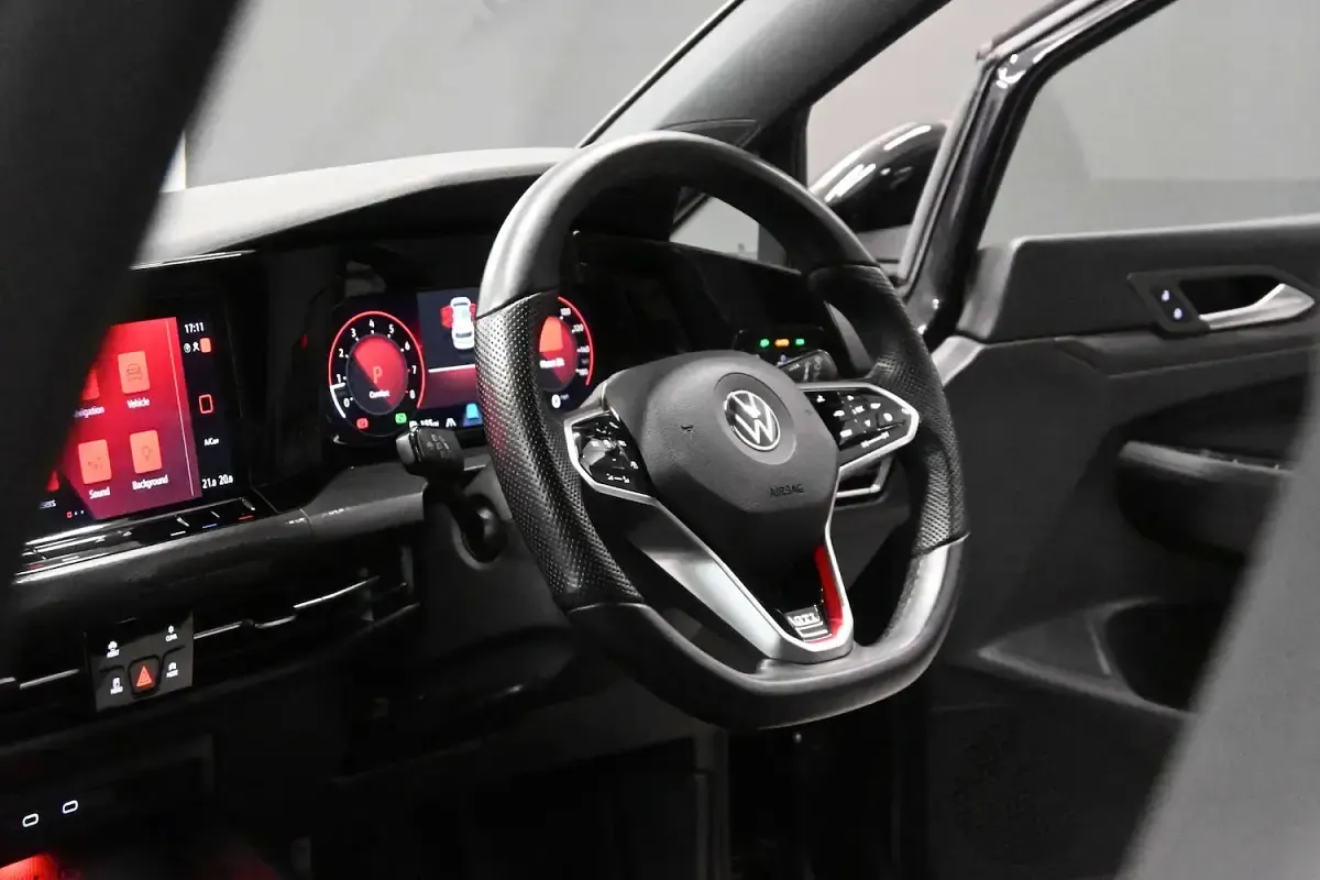 Used VW Golf VII GTI 2021 Black Hatchback