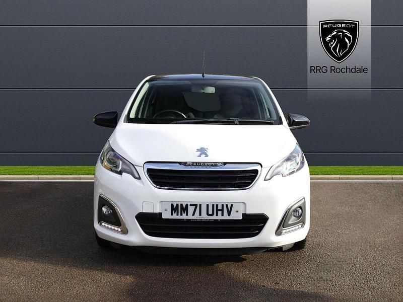 White Used 2022 Peugeot 108 Allure Hatchback | £9,591 (Fair price) - Image 1/4