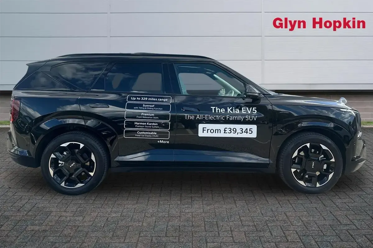 New Kia EV5 GT-Line S 160 kW (218 HP) 2025 Black SUV