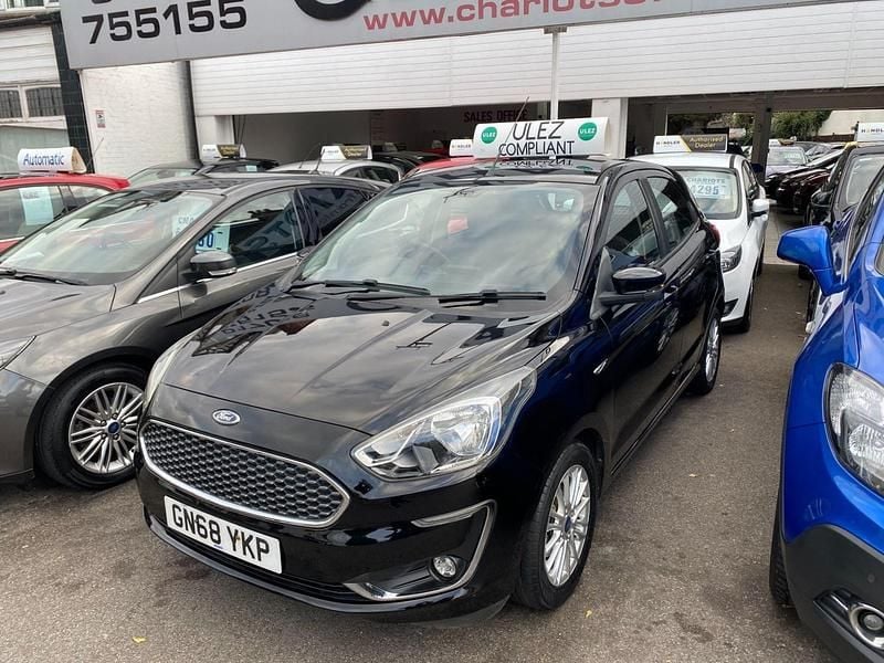 Black Used 2018 Ford Ka Plus Zetec Hatchback | £5,500 (Good price) - Image 1/3