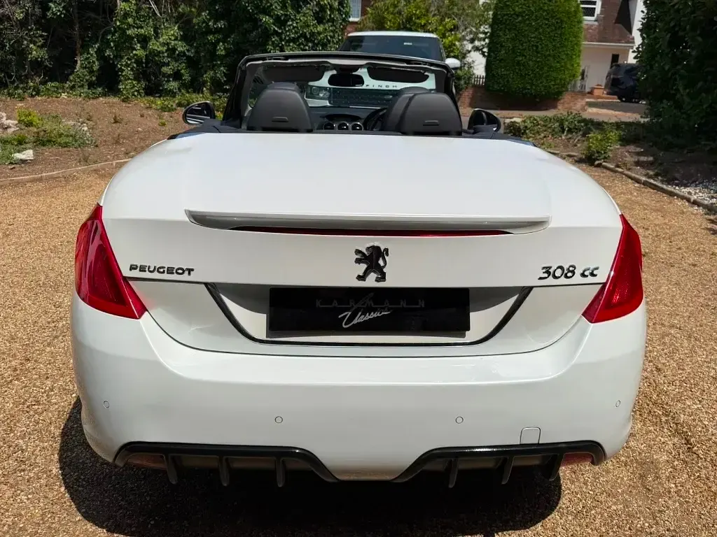Used Peugeot 308 CC GT 2010 White Cabriolet