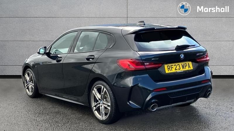 Used BMW M135 Shadowline 302 HP (222 kW) 2023 Black Hatchback