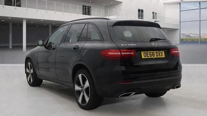 Used Mercedes GLC220 Urban 170 HP (125 kW) 2018 Black SUV